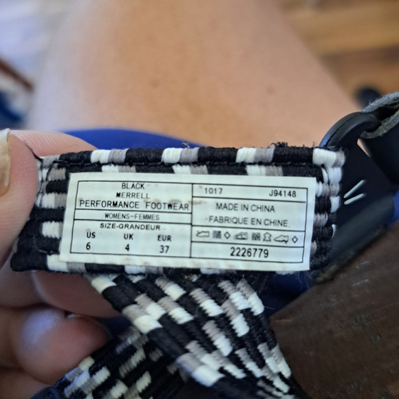 Women's Merrell Brand Sandals With Backstrap - Picture 11 of 11